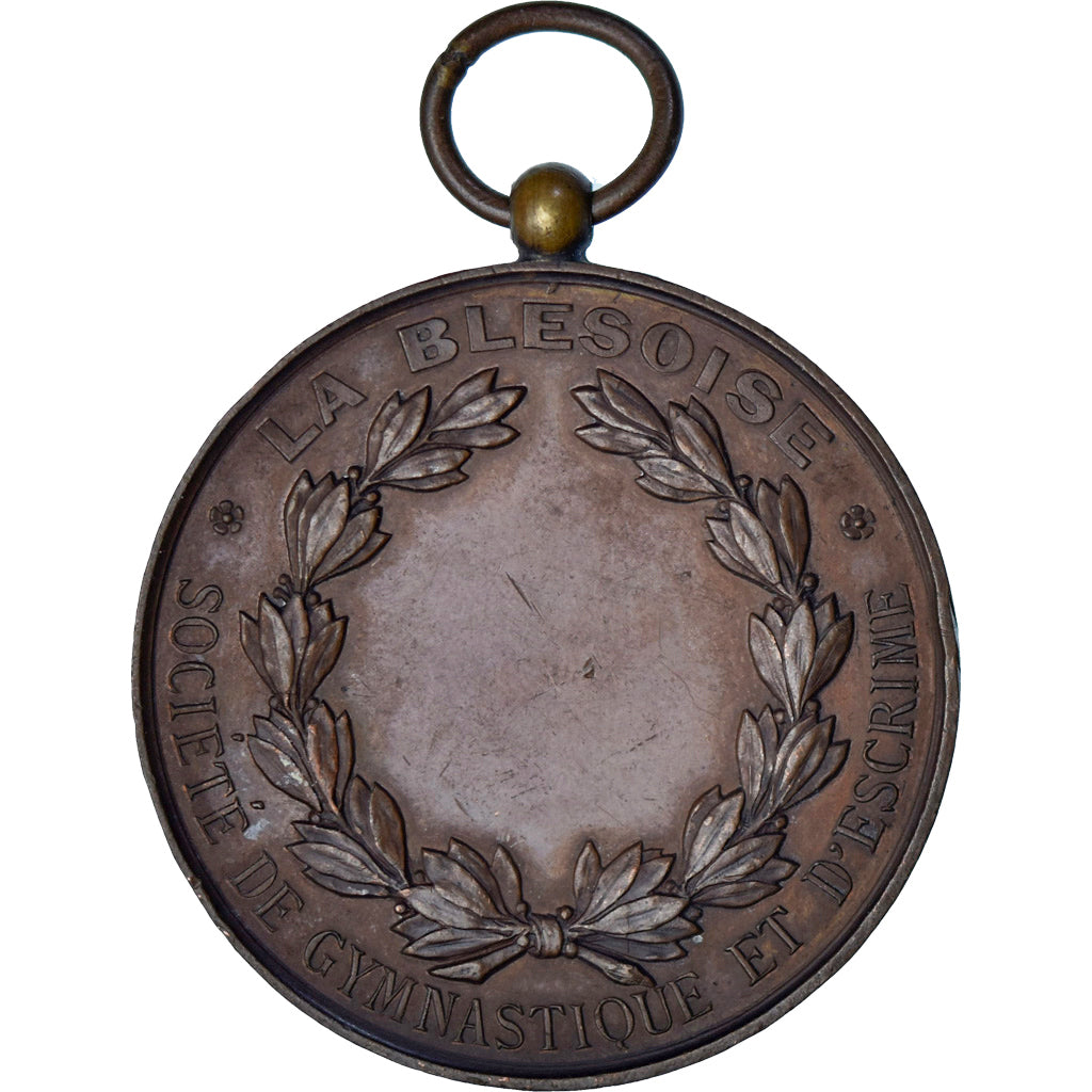 Médaille Gymnastique féminine Or Diamètre 50 mm FS-NZ10D Médaille Gymnastique féminine Or Diamètre 50 mm FS-NZ10D