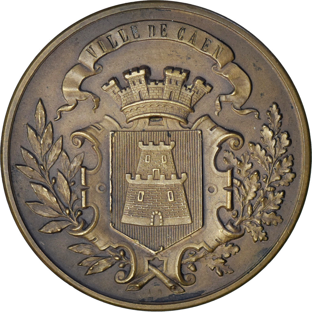 Francia, medaglia, Concours, Race Bovine Normande, Caen, Agriculture, 1906