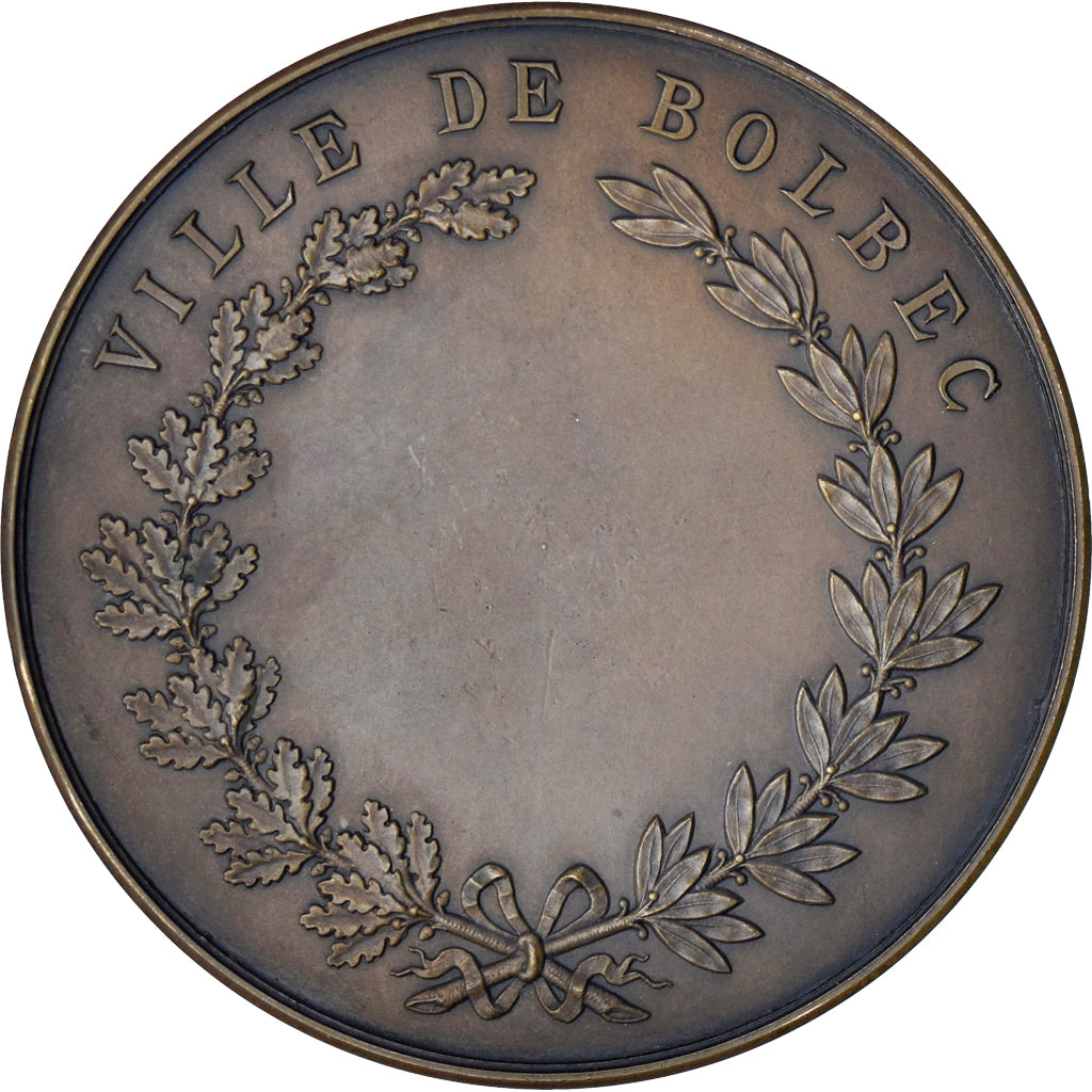 Frankreich, Medaille, Ville de Bolbec, Noël, VZ, Bronze