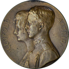 België, Medaille, Mariage du Prince Léopold et la Princesse Astrid, 1926