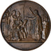 Frankreich, Medaille, Médaille de mariage, 1979, Caqué, VZ, Bronze