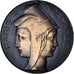 França, medalha, Marianne, Paris-Normandie, Coeffin, AU(55-58), Bronze