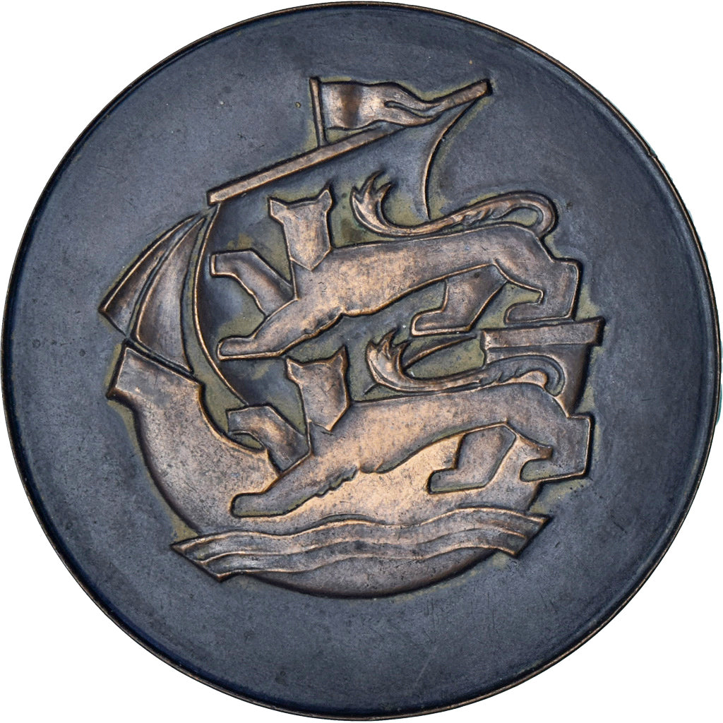 Frankreich, Medaille, Marianne, Paris-Normandie, Coeffin, VZ, Bronze