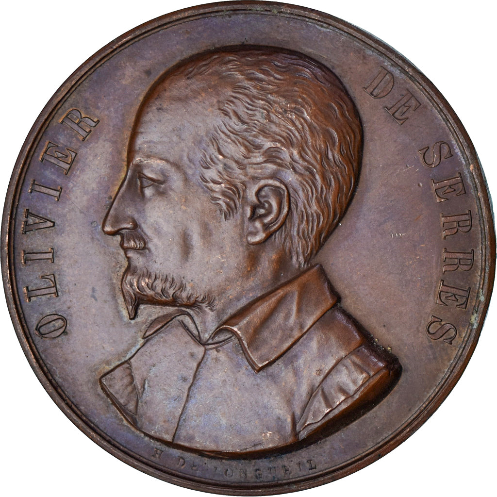 Frankreich, Medaille, Olivier de Serres, Société d'Agriculture de l'Eure, De
