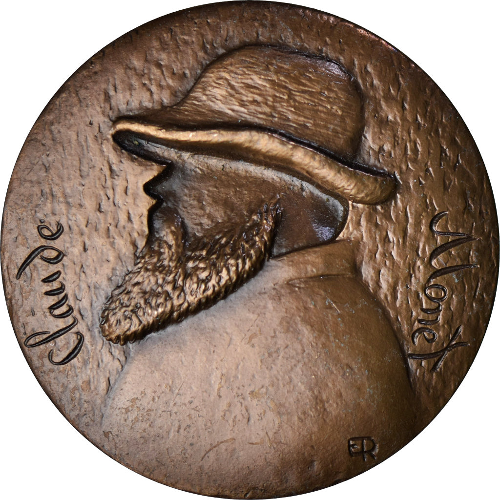 Frankrijk, Medaille, Claude Monet, Les Nymphéas, Peinture, 1987, Rousseau, PR+