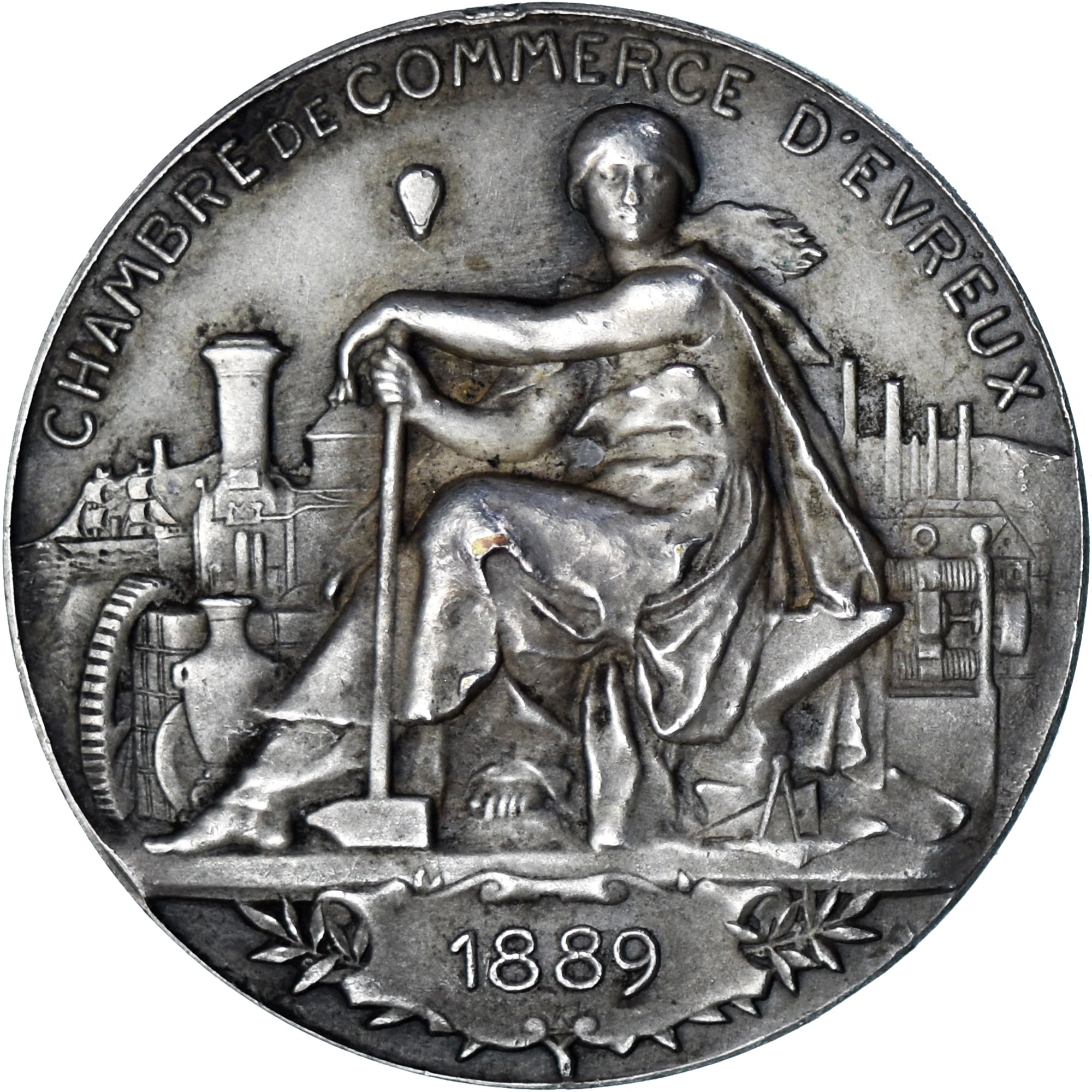 Frankreich, Medaille, Inauguration de l'Hôtel de la Chambre de Commerce