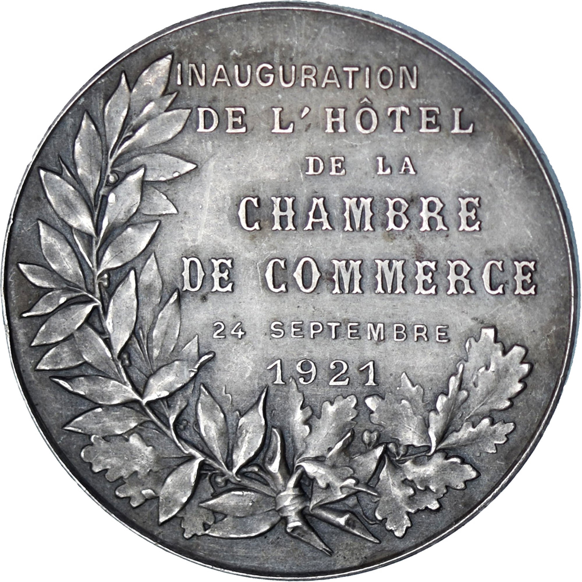 Frankreich, Medaille, Inauguration de l'Hôtel de la Chambre de Commerce