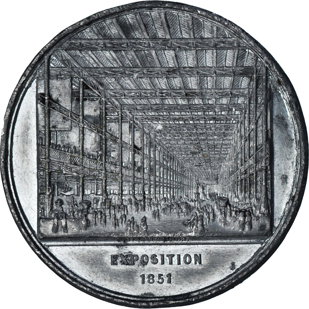 Royaume-Uni, Médaille, Exposition Internationale de Londres, 1851, Allen and