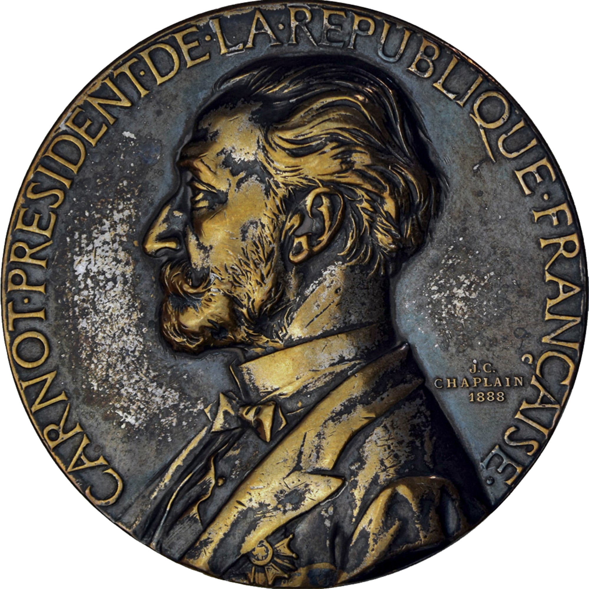 Francia, medalla, Les Présidents de la République, Sadi Carnot, Politics