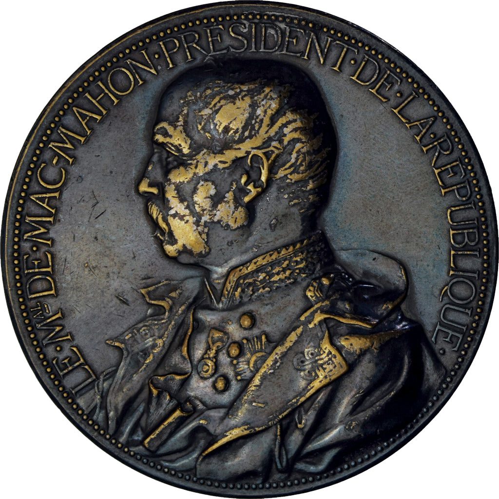 Francia, medalla, Les Présidents de la République, Patrice de Mac-Mahon