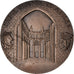França, medalha, Château de Valmont, Patrimoine Culturel, 1973, Baron, MS(63)