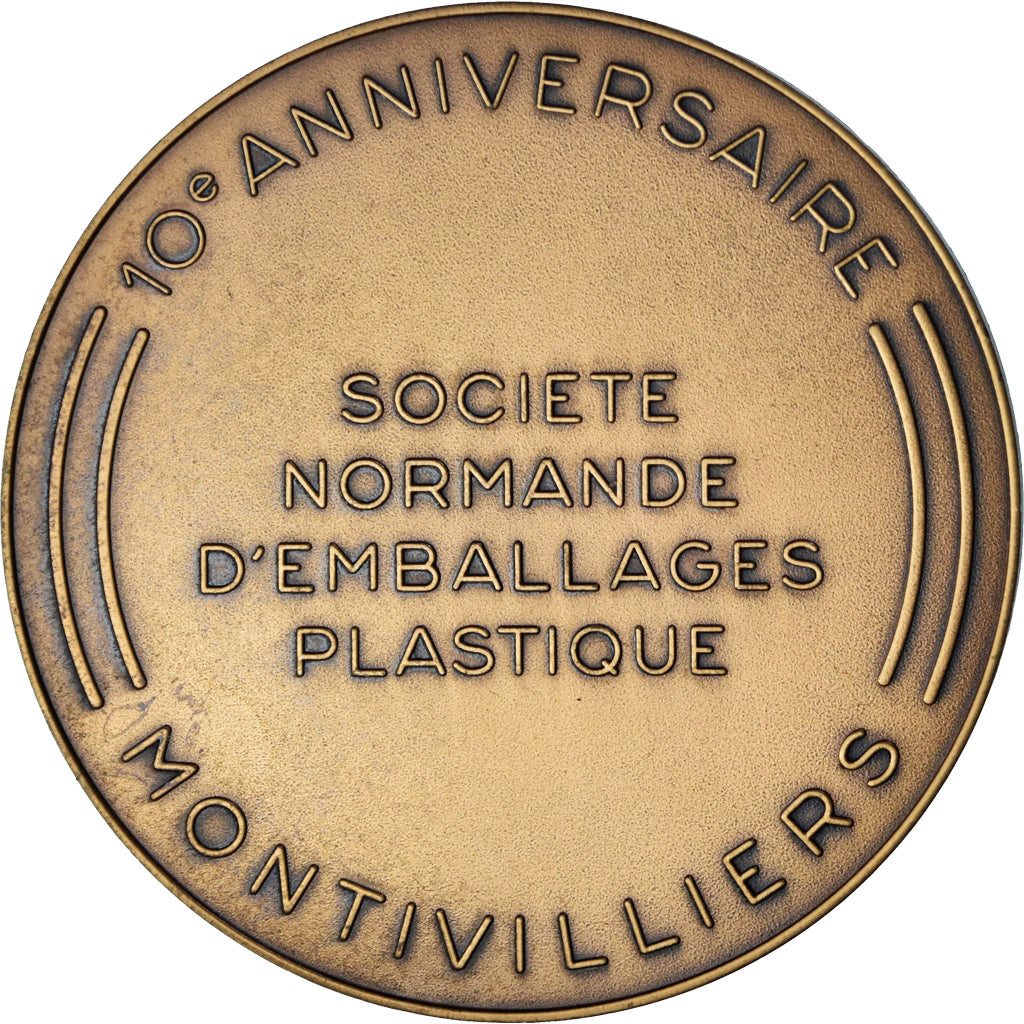 Francia, medalla, Société Normande d'Emballages Plastique, Montivilliers