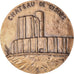 France, Médaille, Château de Gisors, Patrimoine, 1984, Fleury, SPL, Bronze