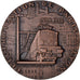 Francja, medal, S.N.C.F, Electrification Paris-Lyon, Kolej, 1952, Marcel Renard
