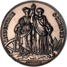 France, Medal, Chemin de Fer de Paris à Saint Germain, Railway, 1835, Barre