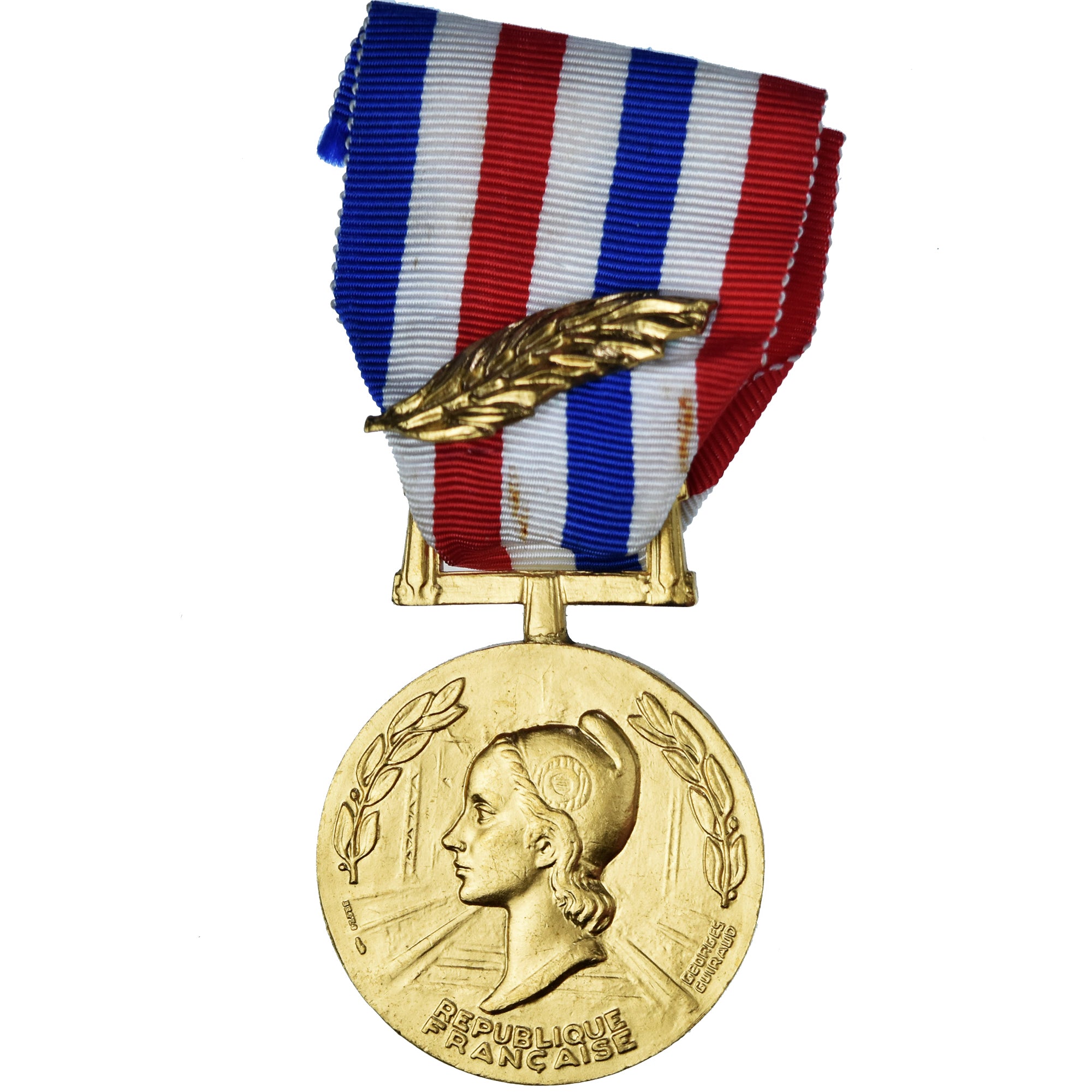 Frankreich, Médaille d'honneur des chemins de fer, Railway, Medaille, 1979