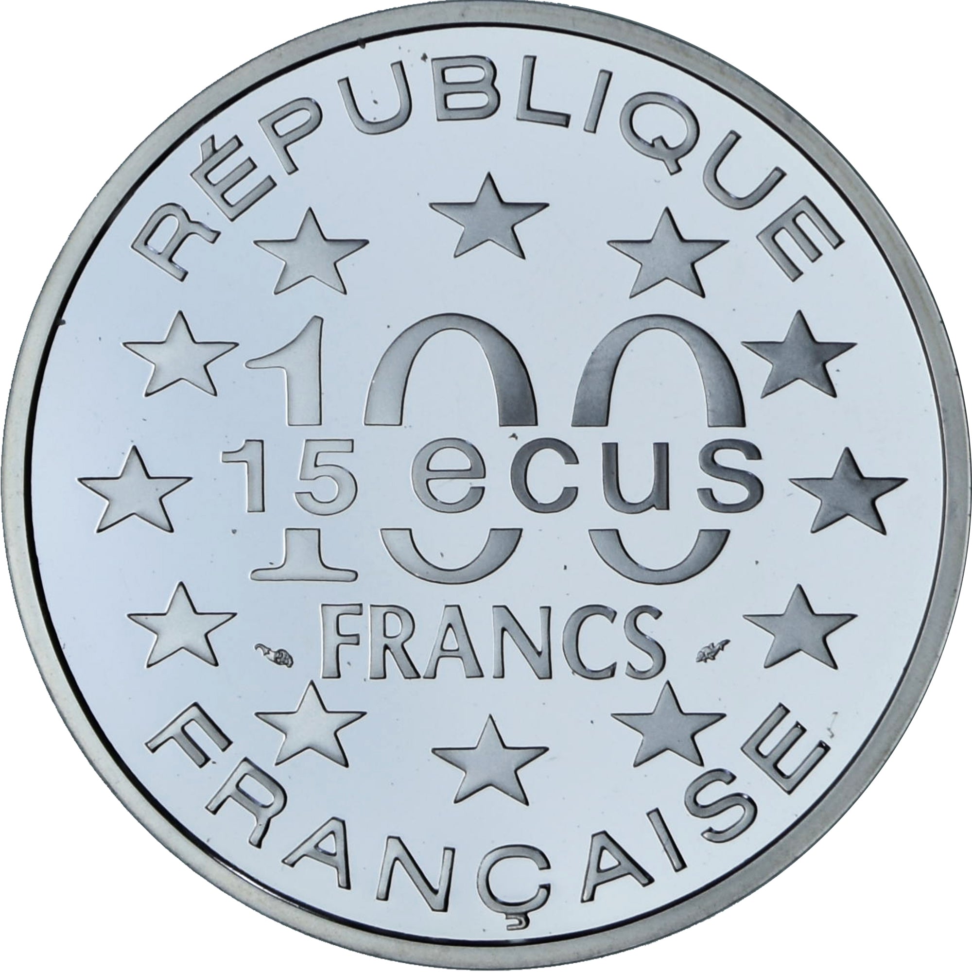 Francia, Arc de Triomphe, Trésors des Musées d'Europe, 100 Francs-15 Ecus