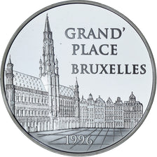 Munten, Frankrijk, Grand'Place de Bruxelles, 100 Francs-15 Euro, 1996, BE, FDC