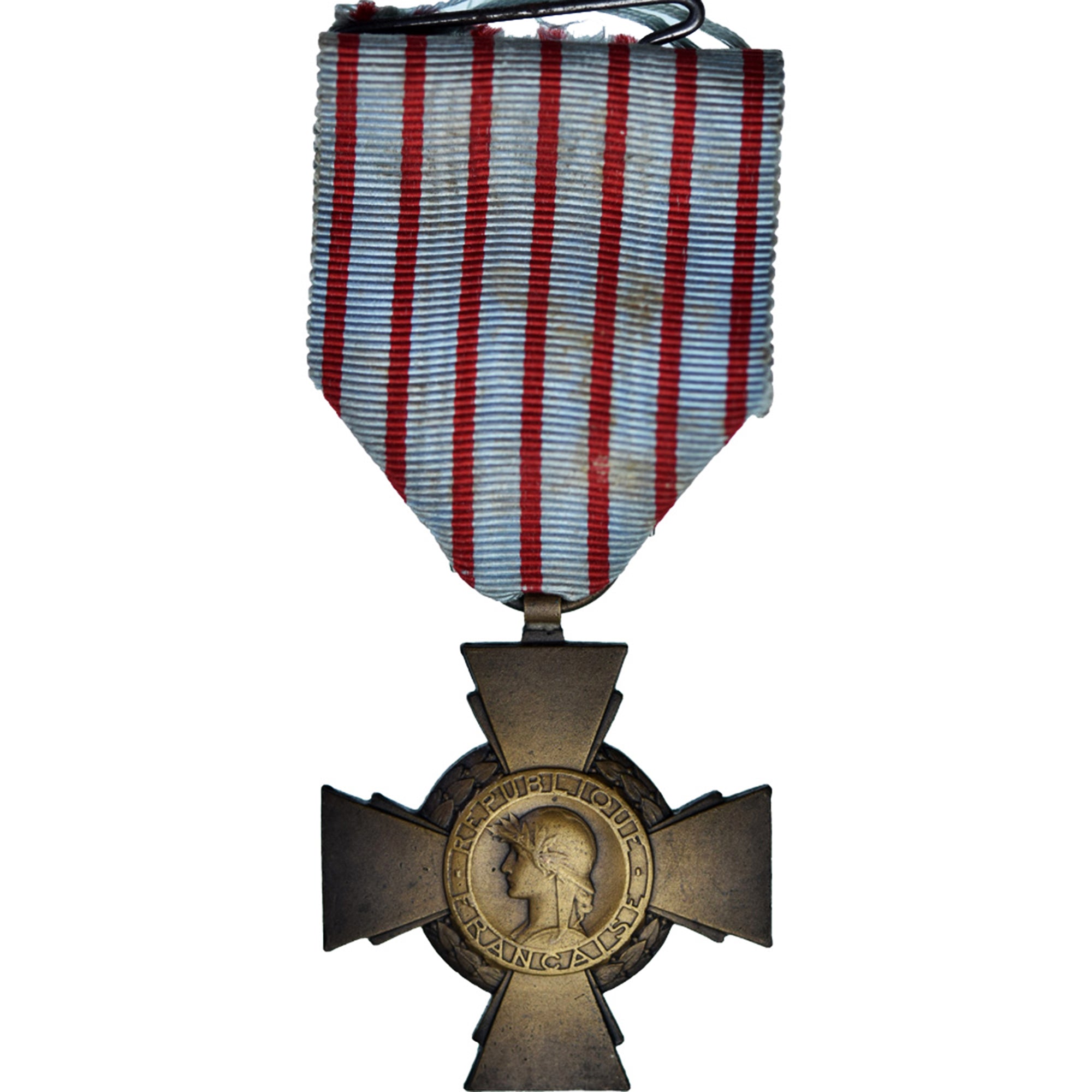 Francja, Croix du Combattant, WAR, medal, Bardzo dobra jakość, Brązowy, 36