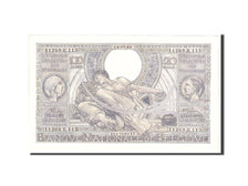 Belgium, 100 Francs-20 Belgas, 1943, KM:107, 1943-07-13, AU(50-53)