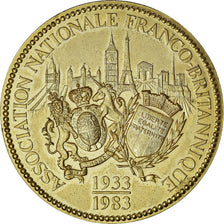 France, Medal, Cinquantenaire de l'Association Nationale Franco-Britannique