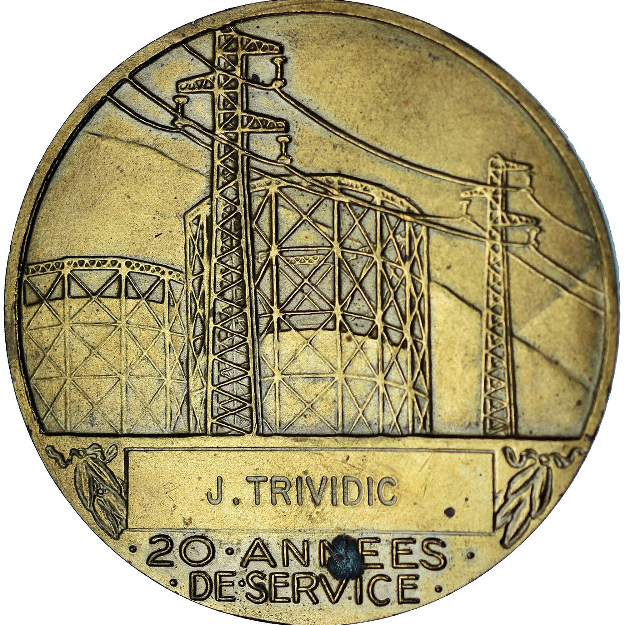 France, Médaille, Électricité de France et gaz de France, Dropsy, TTB+