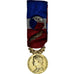 Francia, Médaille d'honneur du travail, medalla, 1986, Muy buen estado, Borrel