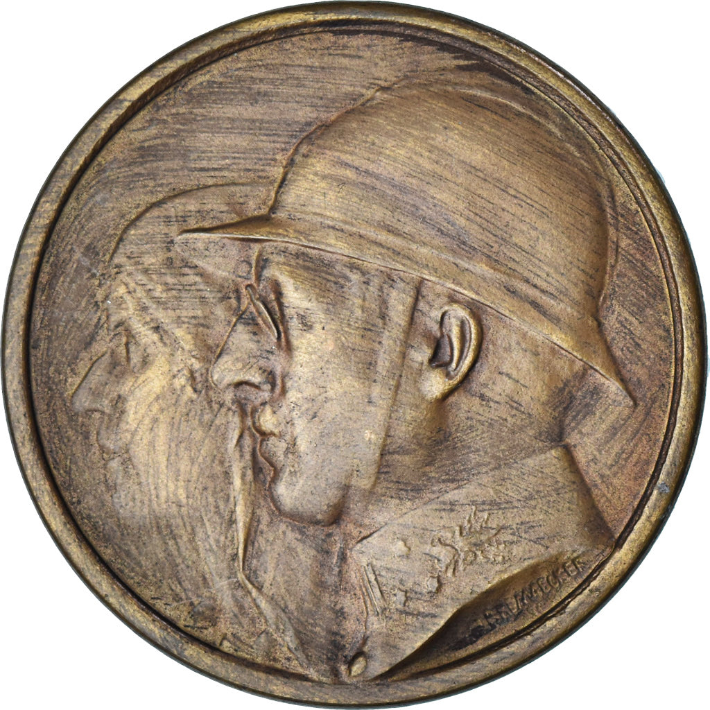 België, Medaille, XXème Anniversaire de l'U.F.A.C, WAR, 1949, De Bremaecker