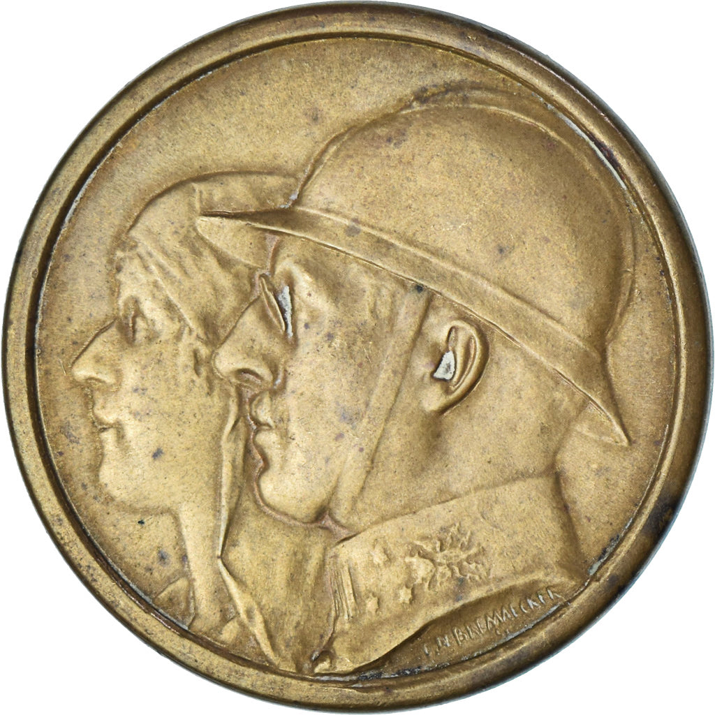 Belgien, Medaille, XXème Anniversaire de l'U.F.A.C, WAR, 1949, De Bremaecker