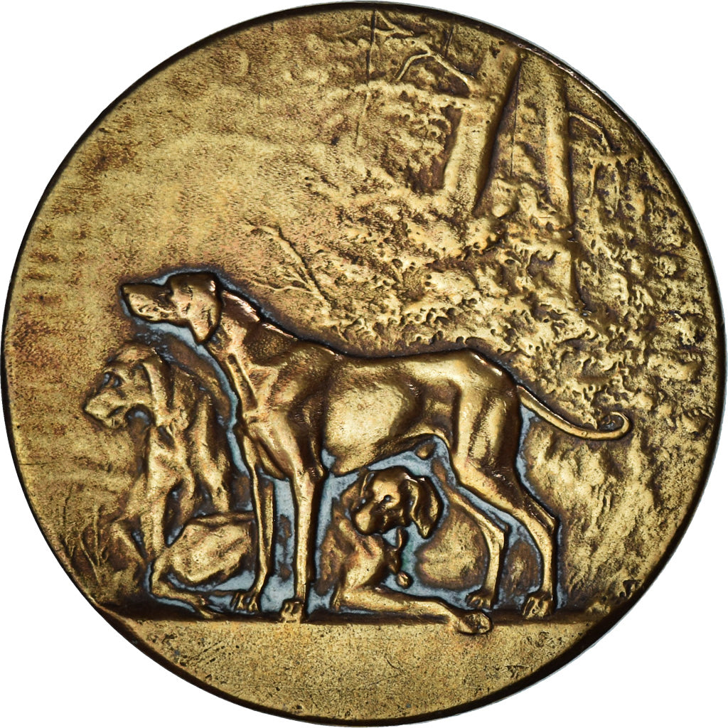 France, Medal, Chiens, Concours Canin, EF(40-45), Bronze