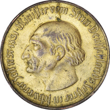 Germany, 50 Millions Mark, 1923, Westfalen, EF(40-45), Gilt Bronze