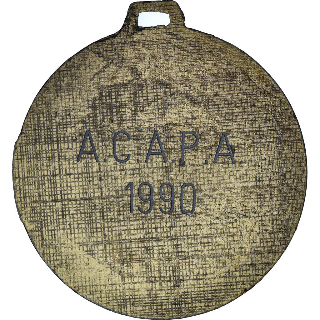 Francia, medalla, A.C.A.P.A, Architecture, 1990, MBC+, Bronce