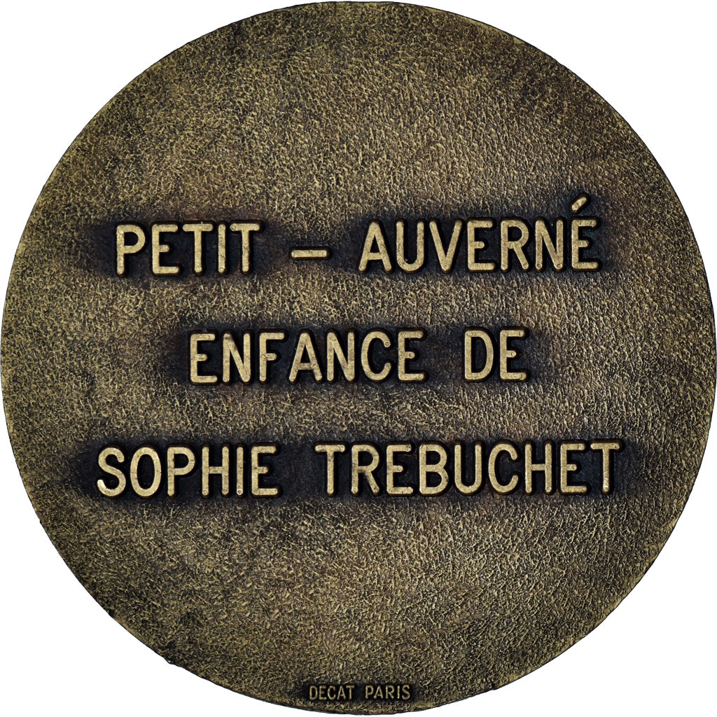 Francja, medal, Petit-Auverné, Enfance Trébuchet, Sport i wypoczynek, 1990