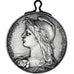 France, Medal, Ville de Courbevoie, Défense de Paris, 1895, O.Roty, AU(50-53)