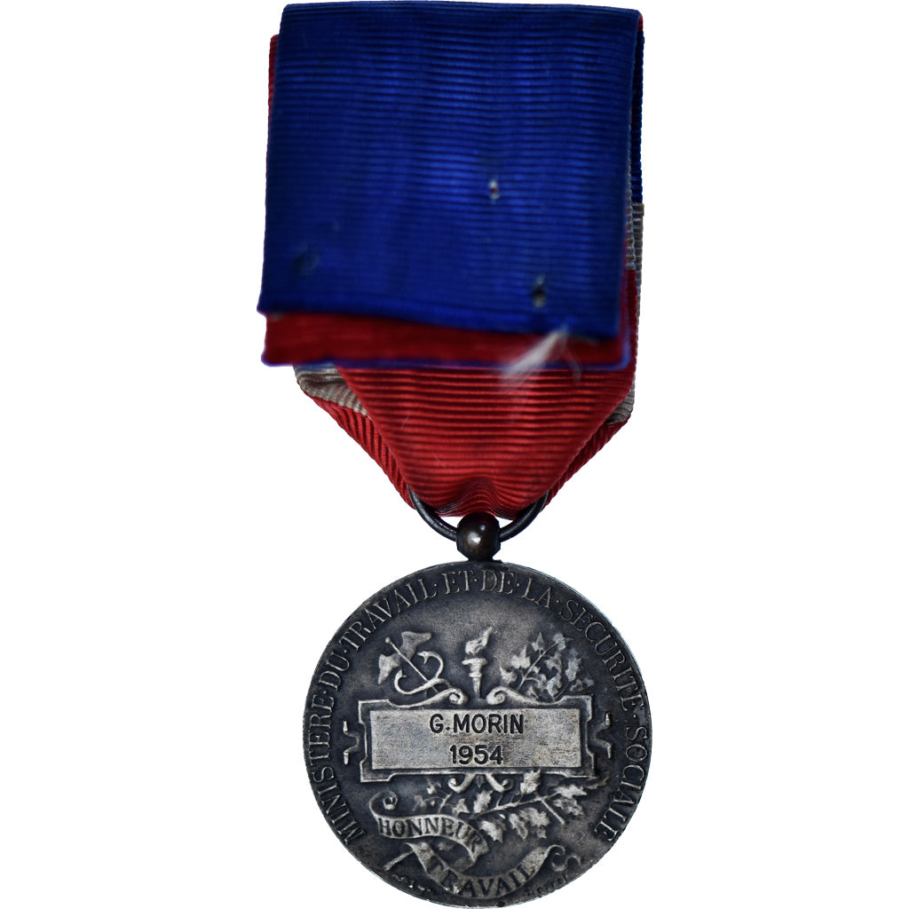 Frankrijk, Ministère des Affaires Sociales, Medaille, 1954, Heel goede staat