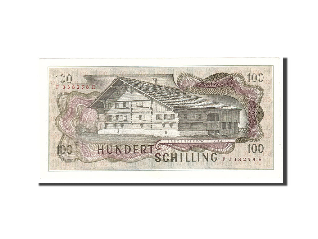 Banknote, Austria, 100 Schilling, 1969, Undated, KM:145a, EF(40-45)