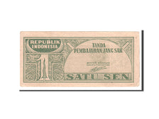Indonesia, 1 Sen, 1945, 1945-10-17, KM:13, UNC(63)