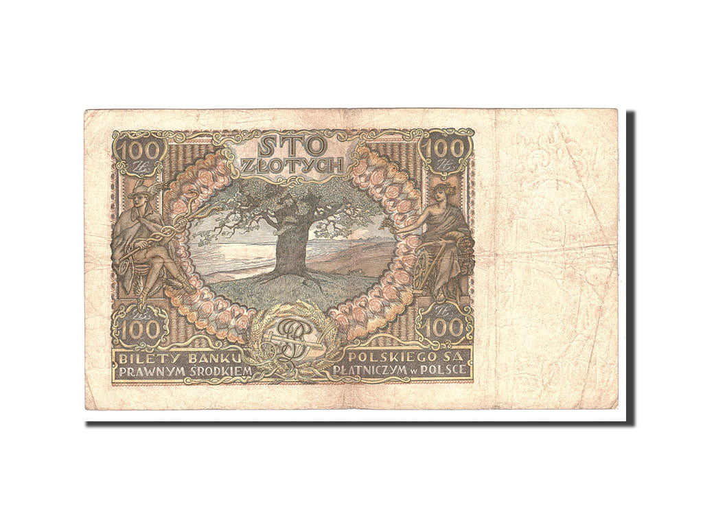 Banknote, Poland, 100 Zlotych, 1932, 1932-06-02, KM:74a, VF(20-25)