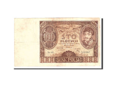 Poland, 100 Zlotych, 1932, 1932-06-02, KM:74a, VF(30-35)