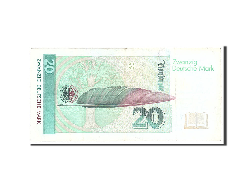 Banknote, GERMANY - FEDERAL REPUBLIC, 20 Deutsche Mark, 1991, 1991-08-01