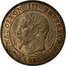 Moneta, Francia, Napoleon III, Napoléon III, 2 Centimes, 1855, Marseille, SPL-