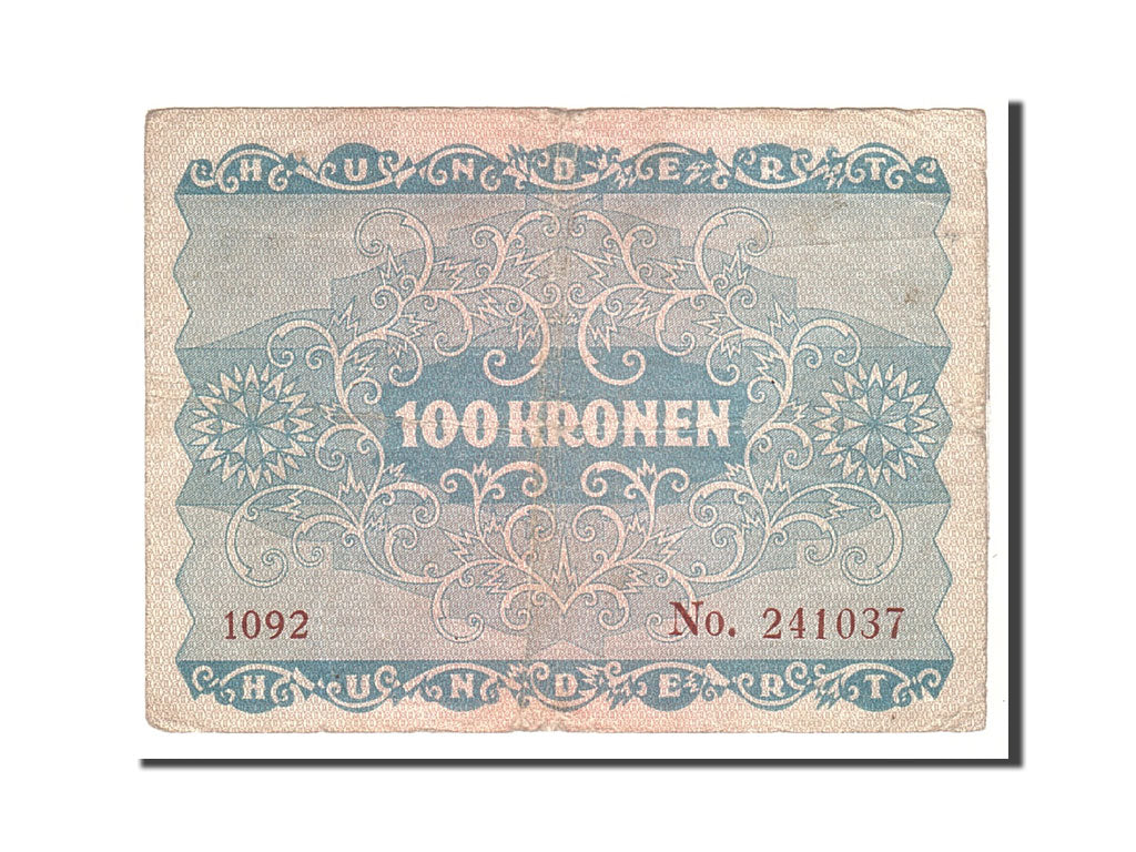 Banknote, Austria, 100 Kronen, 1922, 1922-01-02, KM:77, VF(30-35)