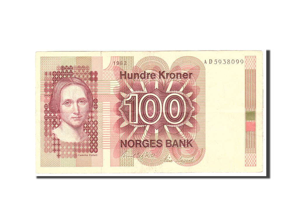 Banknote, Norway, 100 Kroner, 1981, Undated, KM:41c, VF(30-35)
