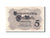 Geldschein, Deutschland, 5 Mark, 1914, 1914-08-05, KM:47c, S+