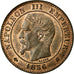 Munten, Frankrijk, Napoleon III, Napoléon III, 2 Centimes, 1856, Bordeaux, PR+