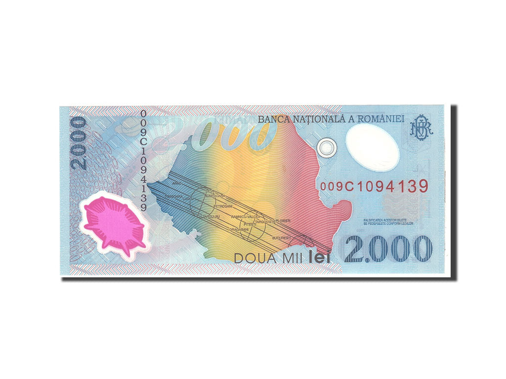 Banknote, Romania, 2000 Lei, 1999, Undated, KM:111a, UNC(65-70)