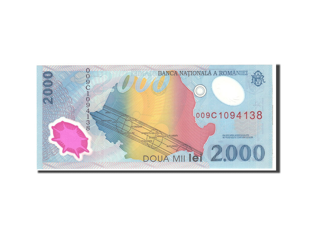 Banknote, Romania, 2000 Lei, 1999, Undated, KM:111a, UNC(65-70)