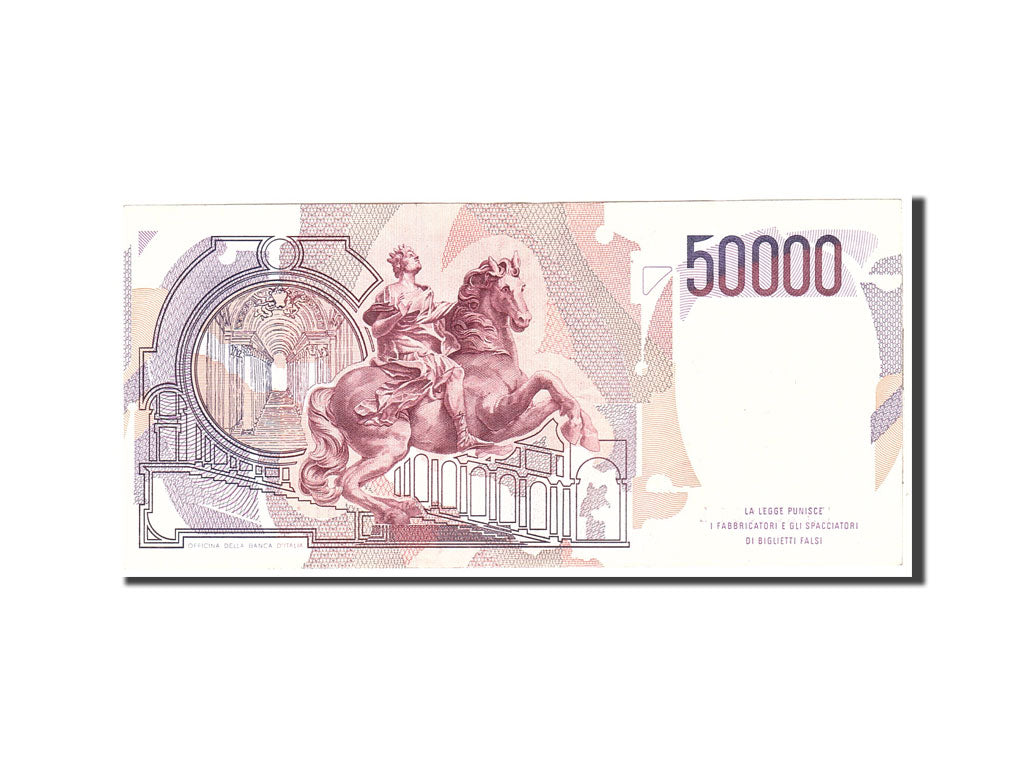 Banknote, Italy, 50,000 Lire, 1984, 1984-02-06, KM:113a, AU(55-58)