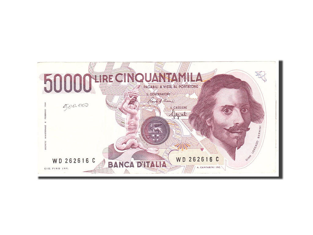 Italy, 50,000 Lire, 1984, KM:113a, 1984-02-06, EF(40-45)