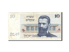 Banknote, Israel, 10 Sheqalim, 1980, Undated, KM:45, VF(20-25)